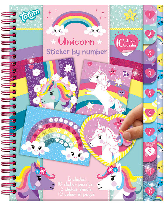 Cuaderno de Actividades Creativas Unicornios TOTUM