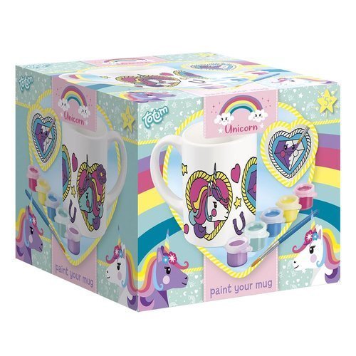 TAZA PERSONALIZABLE UNICORNIO | TOTUM | 1 UNIDAD | 8714274072121 Imagen principal del producto