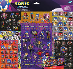 SUPER STICKER SET SONIC 38X36X0,3 CM | TOTUM | 1 UNIDAD | 8714274280557