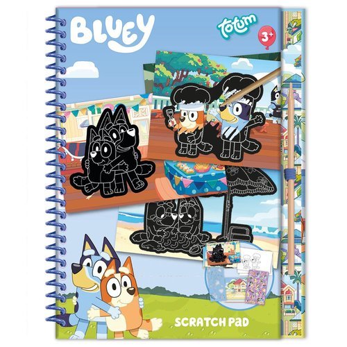 LIBRO DE RASCAR BLUEY | TOTUM | 1 UNIDAD | 8714274290112