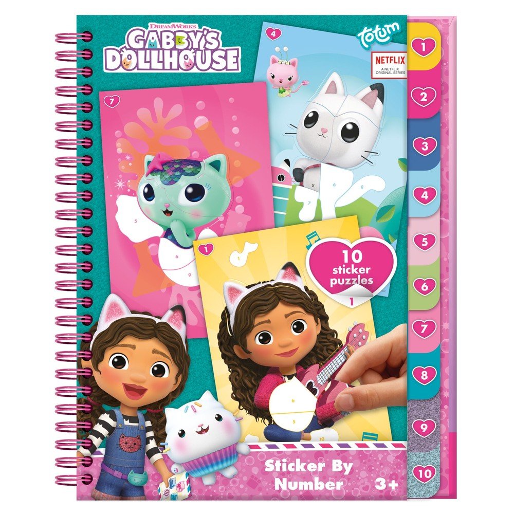 Libro Stickers Gabby’s Dollhouse TOTUM Imagen principal del producto