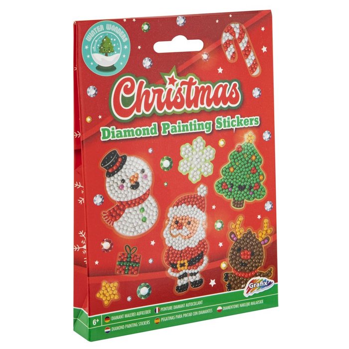 PEGATINAS PARA PINTAR CON DIAMANTES NAVIDAD | CCG NAVIDAD | 1 UNIDAD | 8715427080185 Imagen principal del producto