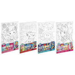 PINTAR POR NUMEROS CON TEMPERA INFANTIL SURTIDOS | CCG | ENVASE 8 UDS. UNIDAD | 8715427086934