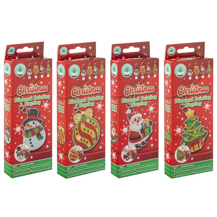 CREA TU PROPIO LLAVERO DE DIAMANTES | CCG NAVIDAD | 1 UNIDAD | 8715427092812