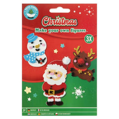 CONJUNTO DE ARTESANIA 3 FIGURAS NAVIDAD | CCG NAVIDAD | ENVASE 12 UDS. UNIDAD | 8715427100371
