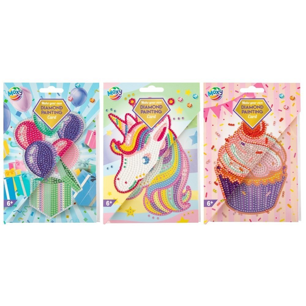 Pinta con Diamantes con Tarjeta y Pintura Dulce CCG Pack surtido
