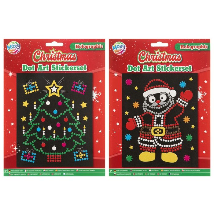 SET DE PEGATINAS DE PUNTOS NAVIDAD | CCG NAVIDAD | ENVASE 12 UDS. UNIDAD | 8715427131566 Imagen principal del producto