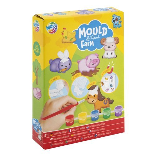 SET MOLDEAR Y PINTAR ANIMALES DE LA GRANJA | CCG | 1 UNIDAD | 8715427136172 Imagen principal del producto