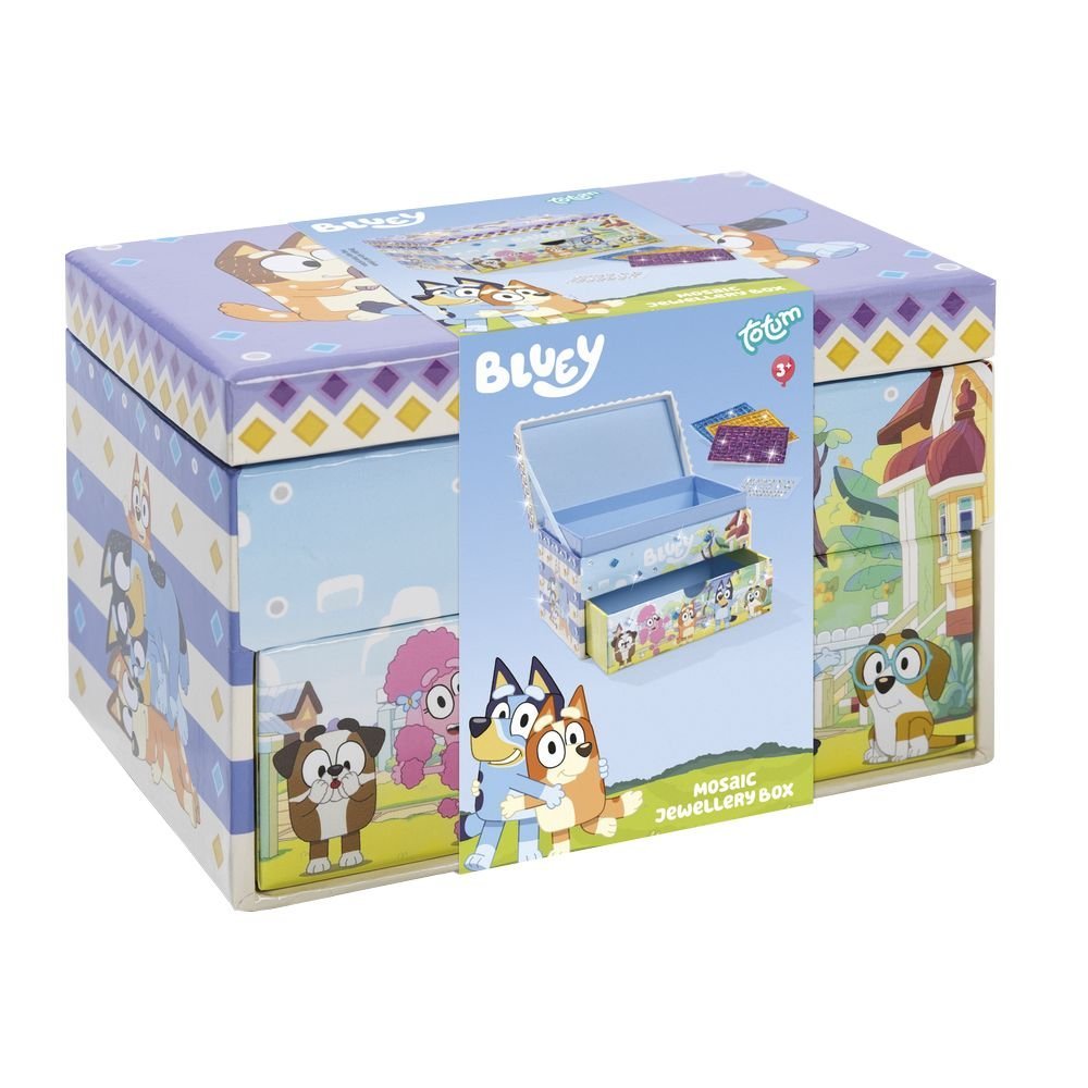 Joyero con Mosaico Bluey Marca Totum