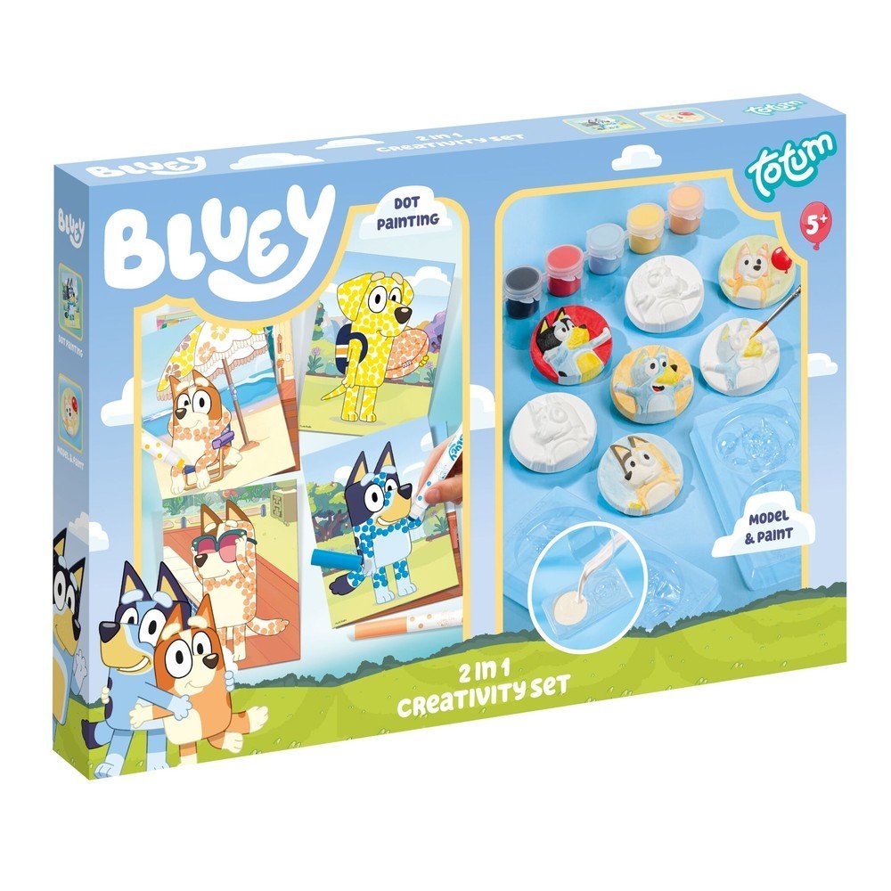 Set Actividades Bluey 2 en 1 TOTUM