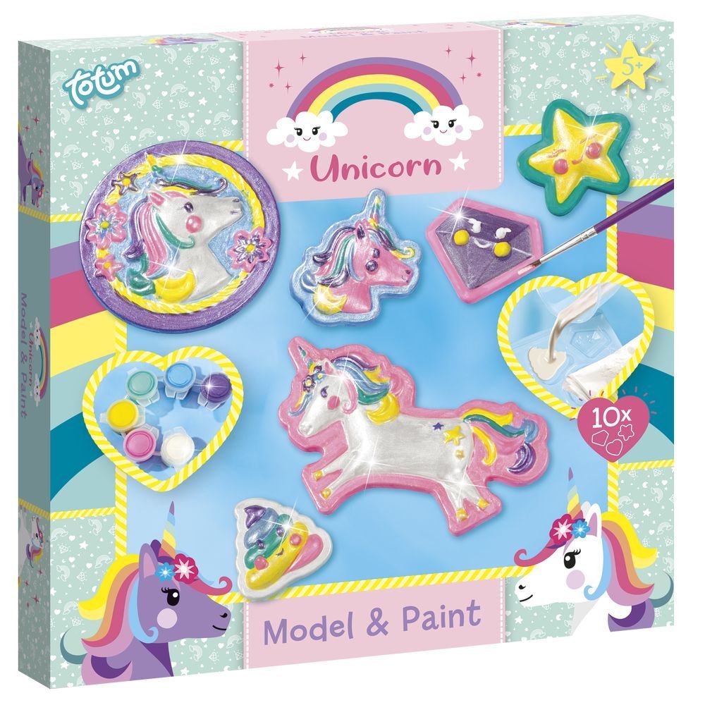 Set Moldear Yeso Unicornio Model & Paint Unicorn TOTUM Imagen principal del producto