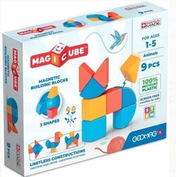 Juegos educativos Geomag Magicube Re 3 Shapes Animals