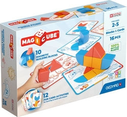 Juegos educativos Geomag Magicube Re Blocks & Cards 16