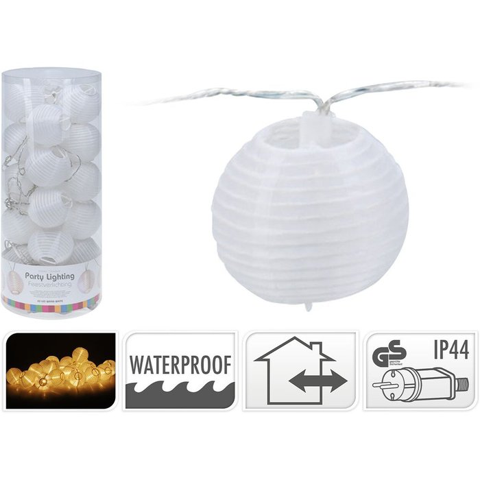 GUIRNALDA 20 FAROLILLOS LED BLANCOS | KOOPMAN | 1 UNIDAD | 8718158149114