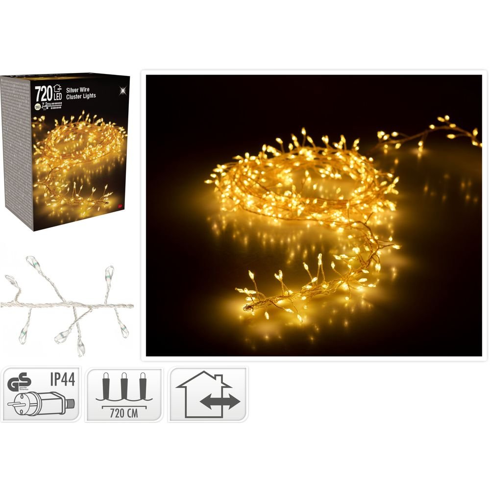 TIRA DE LUCES MICROLED 7,2M BLANCO CALIDO | KOOPMAN CHRISTMAS | 1 UNIDAD | 8719202318692 Imagen principal del producto