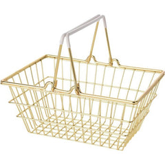 CESTA METALICA DORADA 18X13X8CM | KOOPMAN | 1 UNIDAD | 8719202624304