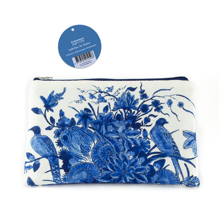 NECESER ALGODON PAJAROS AZULES DE DELFT | WEBSHOP ARTE Imagen principal del producto