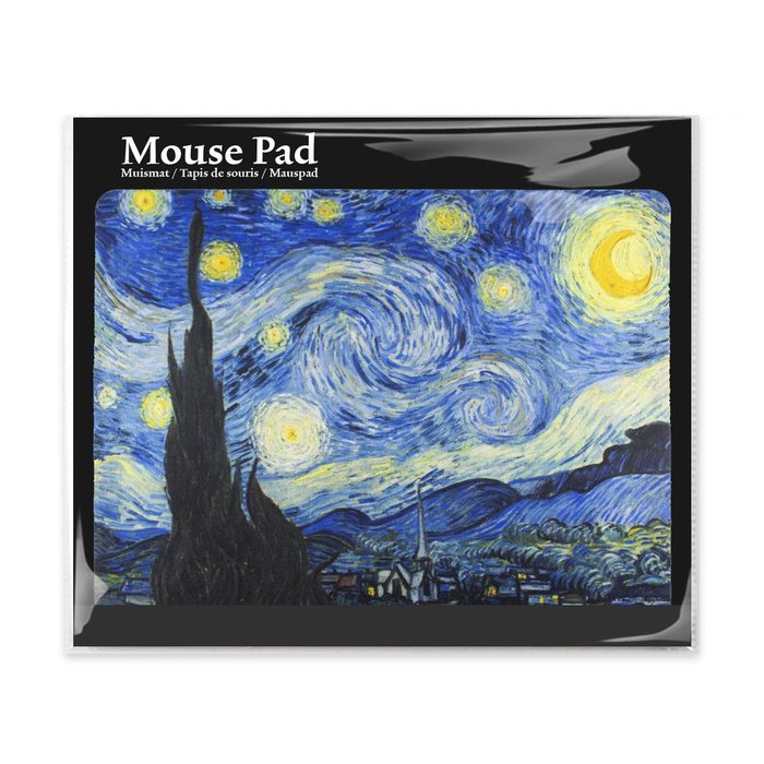 Alfombrilla de Ratón con Packaging La Noche Estrellada Marca Webshop Arte