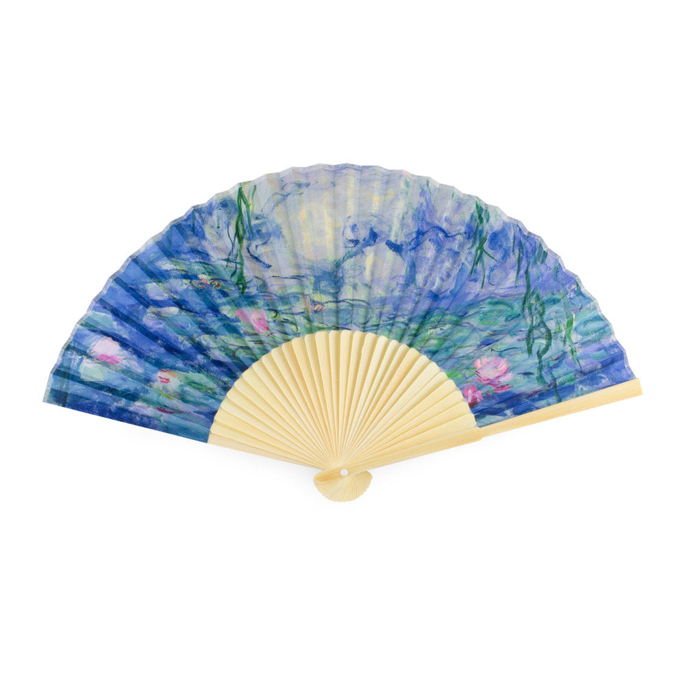 ABANICO MONET NENUFARES | WEBSHOP ARTE | 1 UNIDAD | 8719524020341