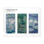 Set 3 Marcapáginas Magnéticos Monet Webshop Arte