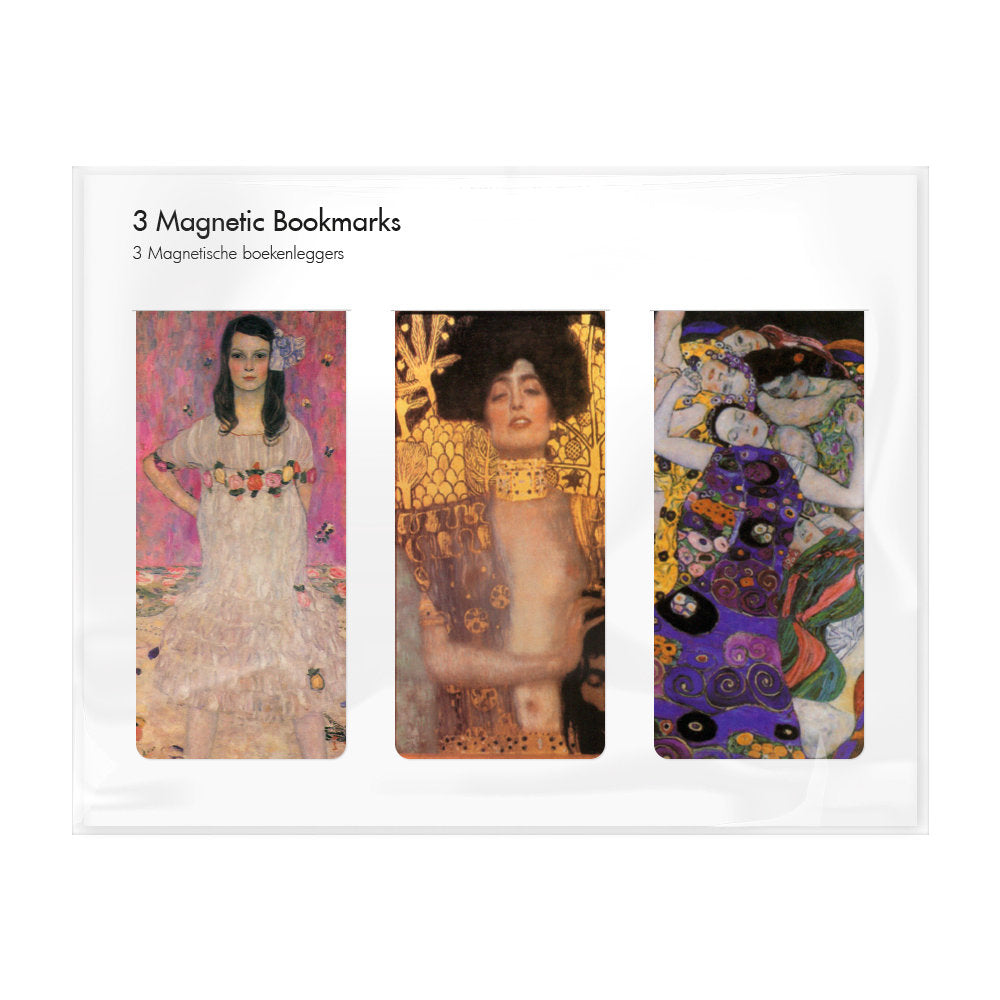 SET 3 MARCAPAGINAS MAGNETICOS KLIMT | 1 UNIDADES | (WEBSHOP ARTE) Imagen principal del producto