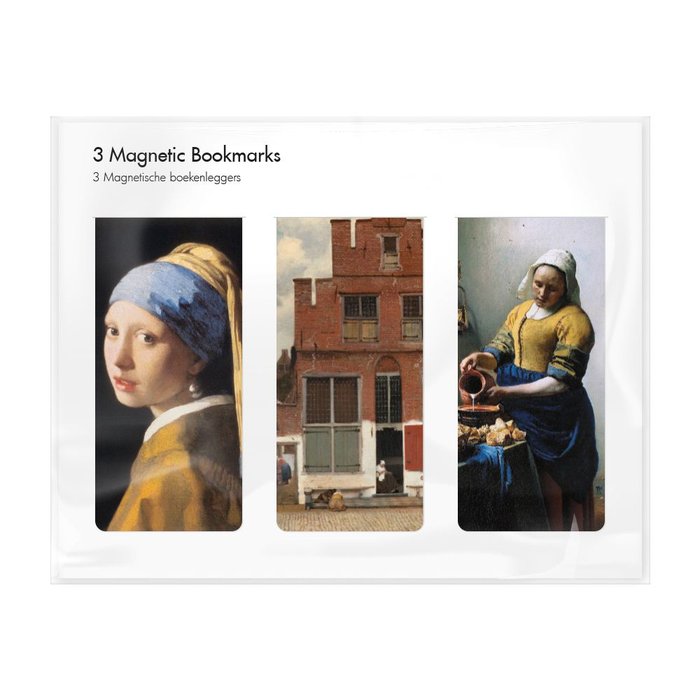 SET 3 MARCAPAGINAS MAGNETICOS MAURITSHUIS | 1 UNIDADES | (WEBSHOP ARTE) Imagen principal del producto