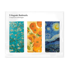 SET 3 MARCAPAGINAS MAGNETICOS VINCENT VAN GOGH | 1 UNIDADES | (WEBSHOP ARTE)