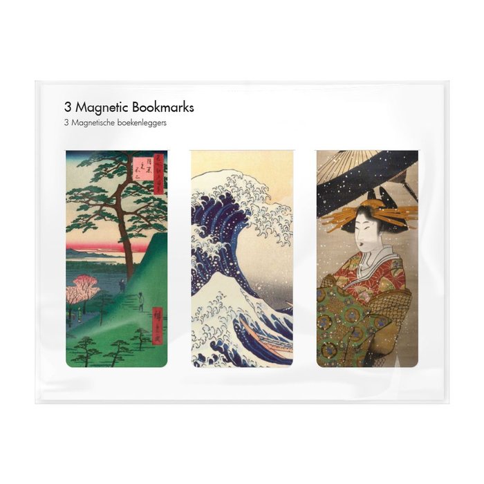 SET 3 MARCAPAGINAS MAGNETICOS HOKUSAI | 1 UNIDADES | (WEBSHOP ARTE) Imagen principal del producto