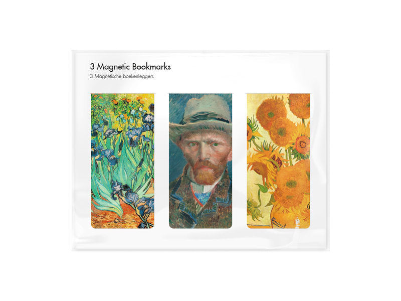 SET 3 MARCAPAGINAS MAGNETICOS VINCENT VAN GOGH | 1 UNIDADES | (WEBSHOP ARTE) Imagen principal del producto