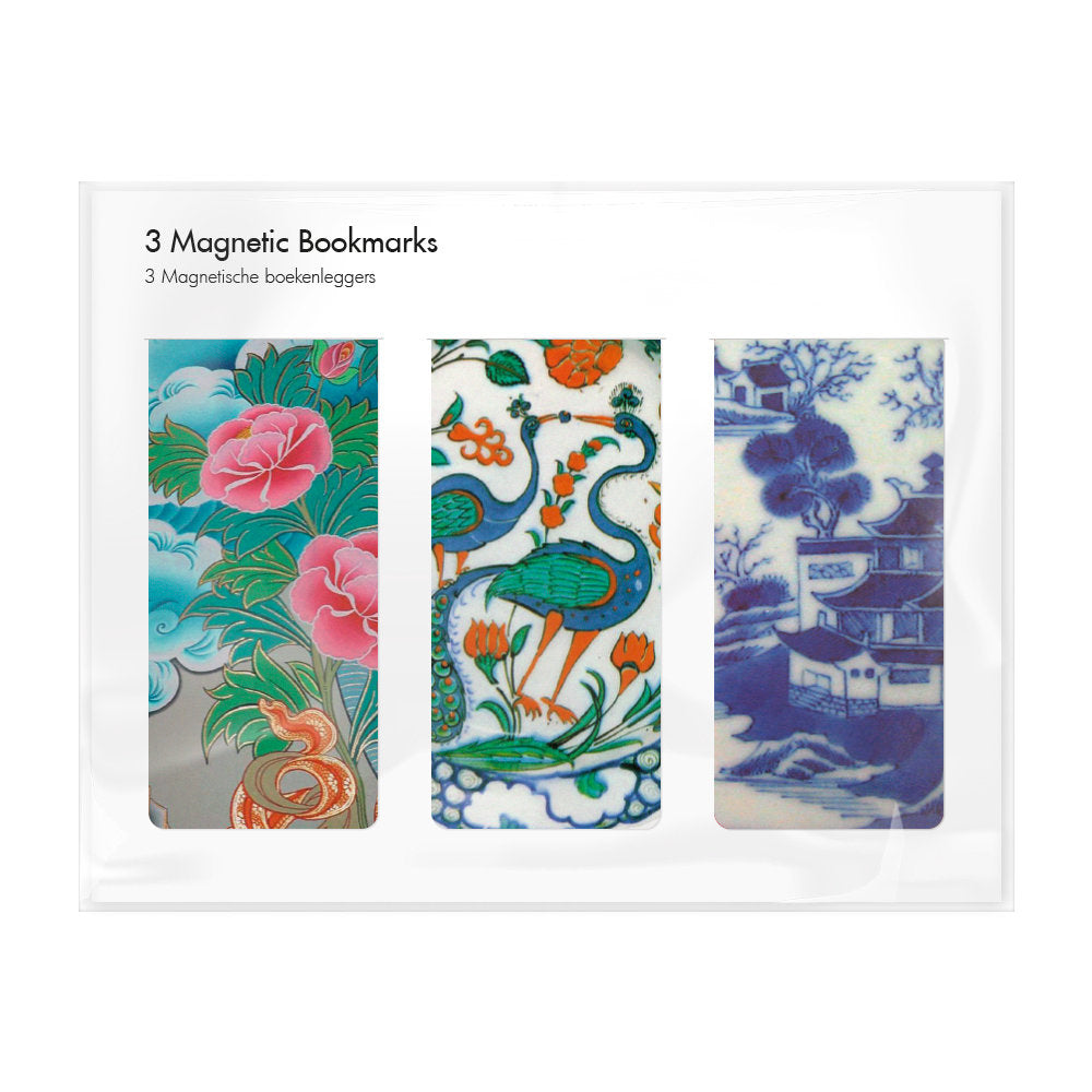 SET 3 MARCAPAGINAS MAGNETICOS PORCELANA CHINA | 1 UNIDADES | (WEBSHOP ARTE) Imagen principal del producto