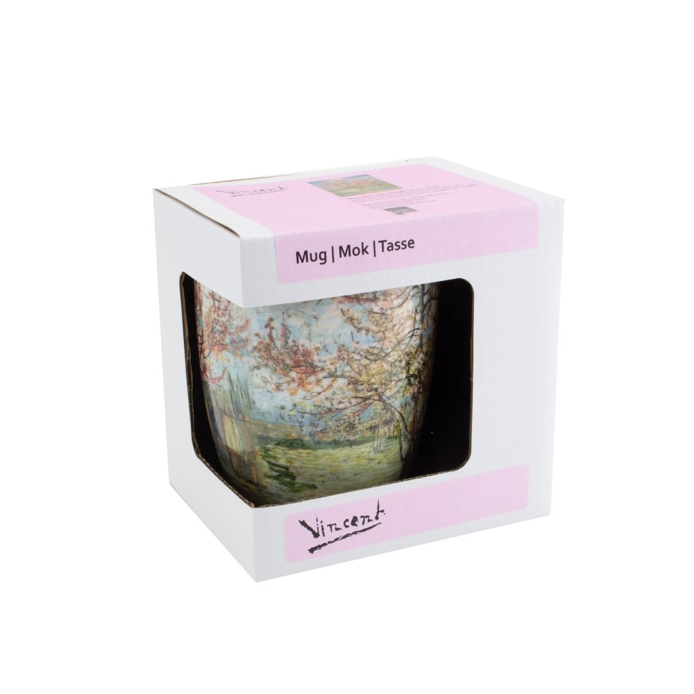 Taza de Porcelana Flor de Melocotonero Van Gogh WEBSHOP ARTE Imagen principal del producto