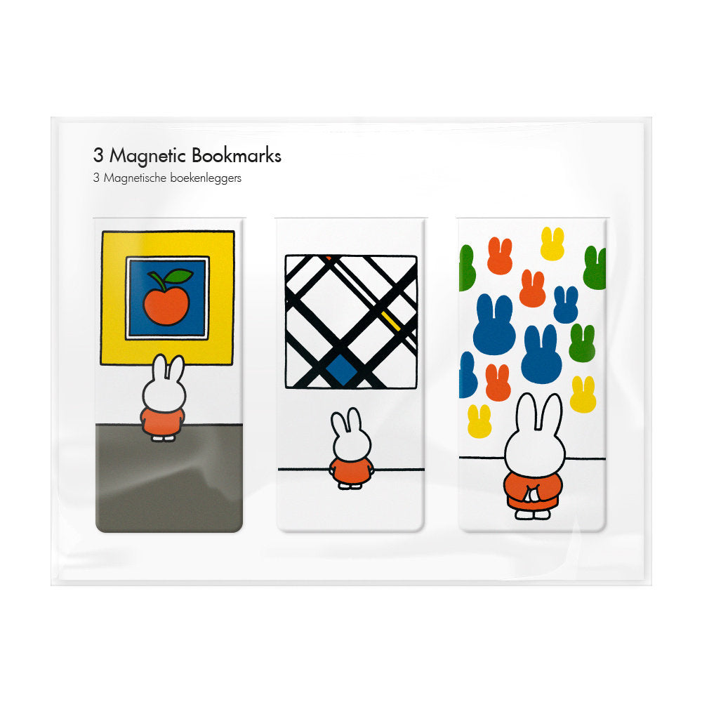 SET 3 MARCAPAGINAS MAGNETICOS MIFFY | 1 UNIDADES | (WEBSHOP ARTE) Imagen principal del producto