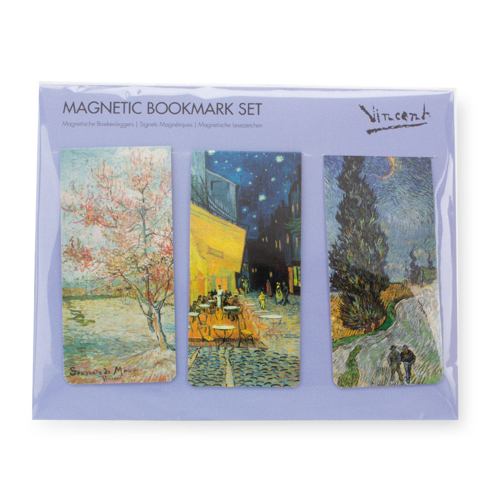 SET 3 MARCAPAGINAS MAGNETICOS VINCENT VAN GOGH | 1 UNIDADES | (WEBSHOP ARTE) Imagen principal del producto