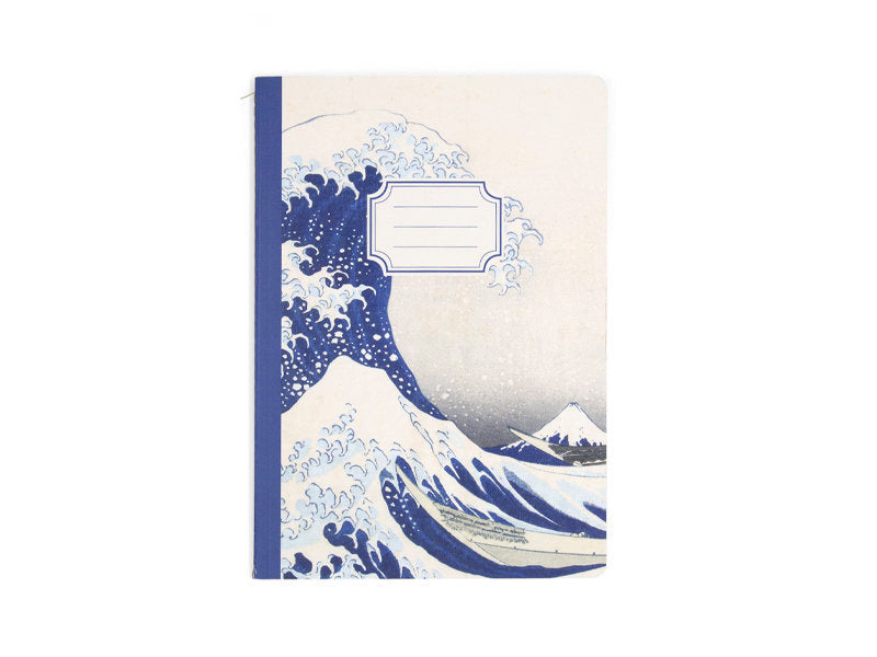 Cuaderno con Lomo Cosido de Algodón La Gran Ola Marca Webshop Arte Imagen principal del producto
