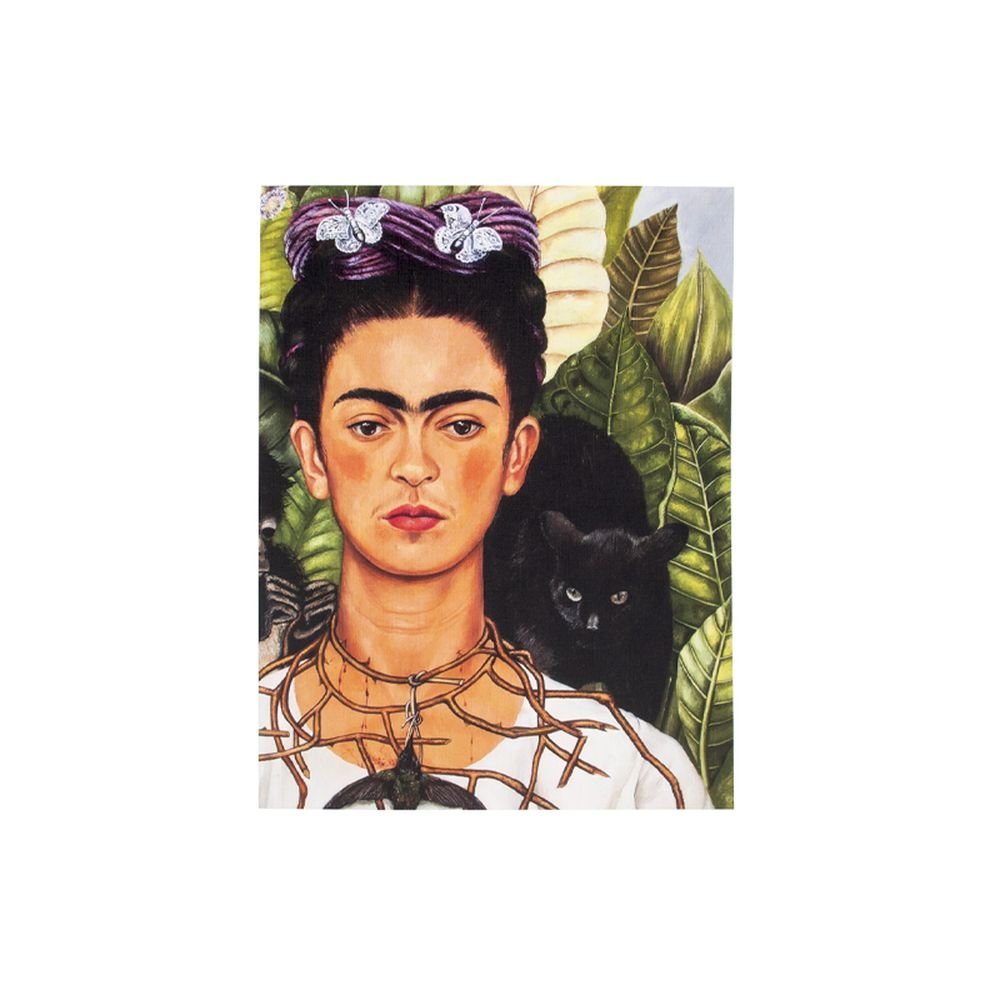 Cuaderno Dibujo A5 Frida Kahlo Autorretrato Collar Espinas Marca Webshop Arte