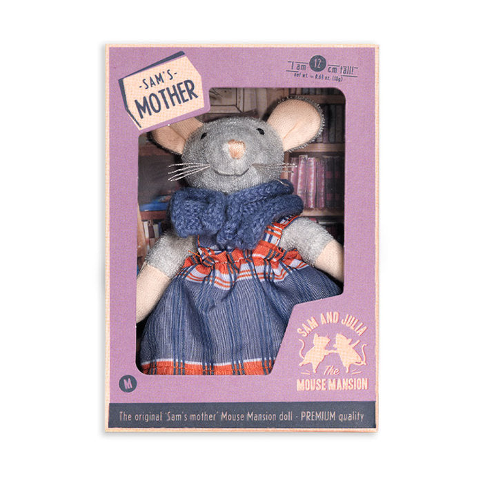 MUÑECO 13CM RATON MADRE SAM | THE MOUSE MANSION | 1 UNIDAD | 8719689908843 Imagen principal del producto