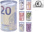 HUCHA CHAPA EURO SURTIDOS | KOOPMAN | ENVASE 12 UDS. UNIDAD | 8719987809101