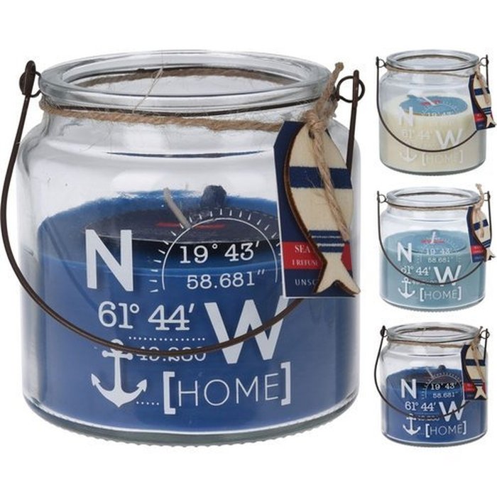EXPOSITOR 12 TARRO CON VELA NAVY SURTIDAS | KOOPMAN | ENVASE 12 UDS. UNIDAD | 8719987820212 Imagen principal del producto