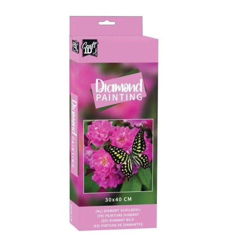 Pinta con Diamantes Mariposa 30 x 40 cm CCG