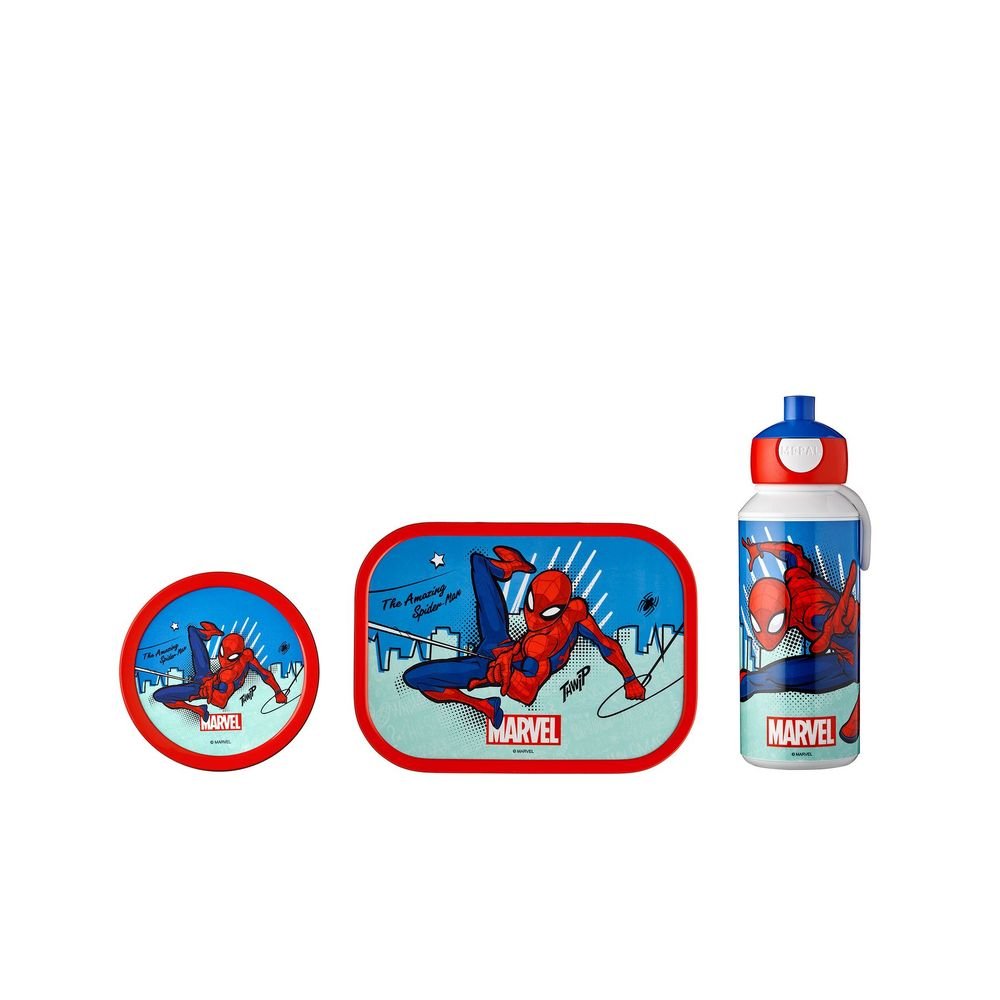 Pack Almuerzo Campus Fruta Spiderman MEPAL Imagen principal del producto