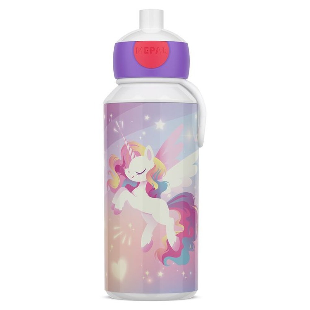 Botella Campus Pop-up 400 ml Unicor Glow Mepal