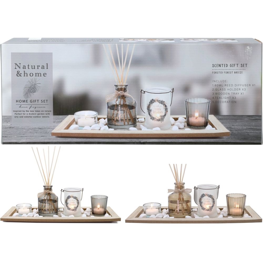 SET DECORATIVO FRAGANCIAS NATURAL & HOME | KOOPMAN | 1 UNIDAD | 8720573339803 Imagen principal del producto