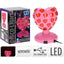 Lámpara Rosa Corazón Disco LED Koopman