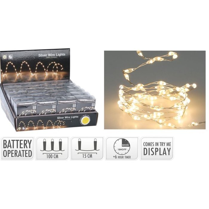 EXPOSITOR 24 GUIRNALDAS 66 LED | KOOPMAN | ENVASE 24 UDS. UNIDAD | 8720573558372 Imagen principal del producto