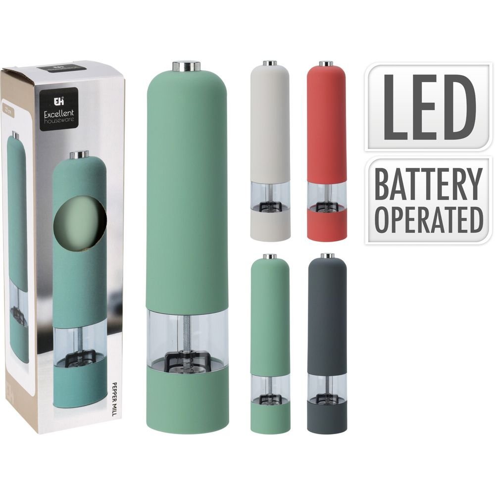 Molinillo de Pimienta Eléctrico Colores Surtidos Koopman Imagen principal del producto