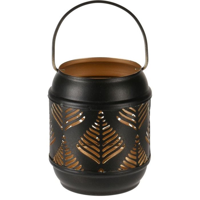 SET 12 FAROLILLOS NEGRO 7,5X6X8,5CM | KOOPMAN CHRISTMAS | ENVASE 12 UDS. UNIDAD | 8720573792561 Imagen principal del producto