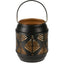 SET 12 FAROLILLOS NEGRO 7,5X6X8,5CM | KOOPMAN CHRISTMAS | ENVASE 12 UDS. UNIDAD | 8720573792561