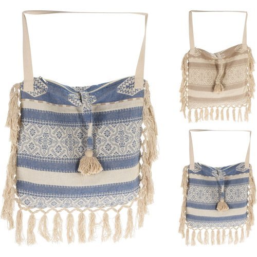 BOLSO BANDOLERA CON FLECOS 45X4 | KOOPMAN