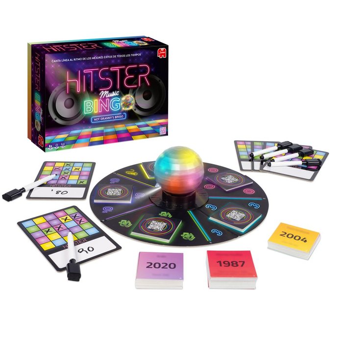 JUEGO DE MESA HITSTER BINGO | DISET | 1 UNIDAD | 8721017600107 Imagen principal del producto