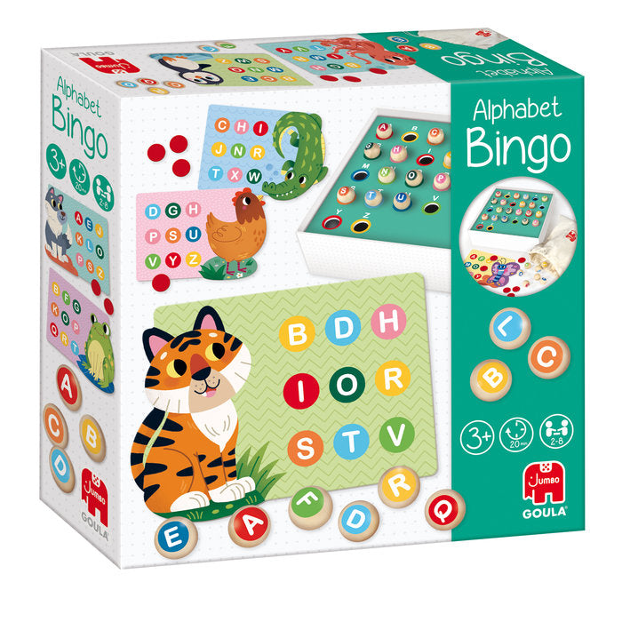 JUEGO DE MESA ALPHABET BINGO | GOULA | 1 UNIDAD | 8721017602750 Imagen principal del producto
